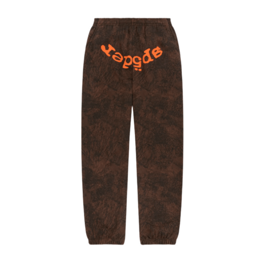 SP5DER T&F TREE CAMO SWEATPANT BROWN COMPLEXCON EXCLUSIVE