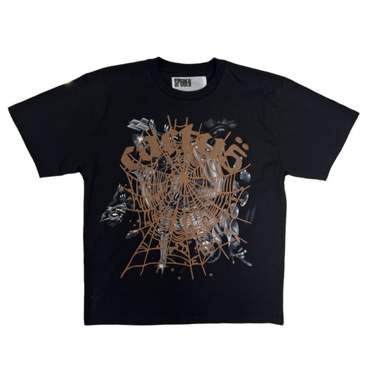 SP5DER X TRAVIS SCOTT COMPLEXCON EXCLUSIVE TEE BLACK