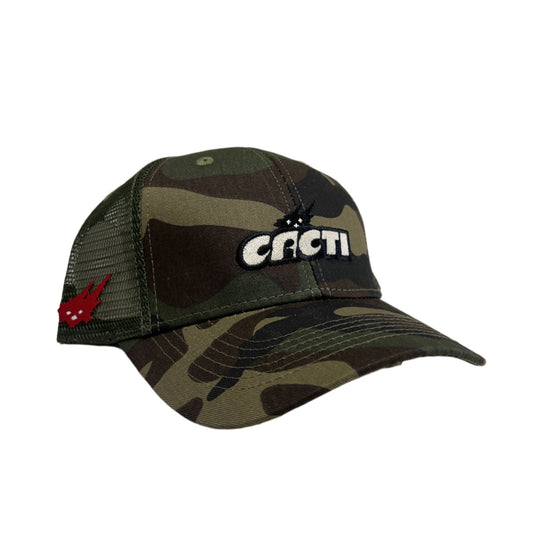 Complexcon x Travis Scott VIP exclusive Cacti Mesh Trucker Hat Camo