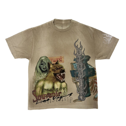 Travis Scott x Complexcon Warewolf Tee Khaki