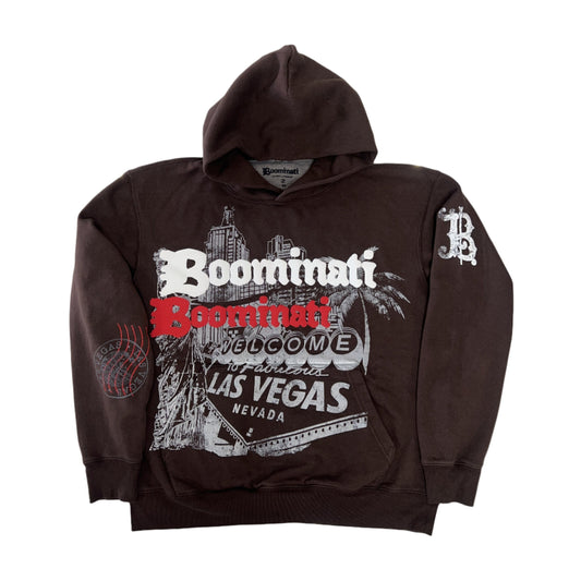 Travis Scott x Boominati Las Vegas Complexcon Exclusive Hoodie 2 Brown