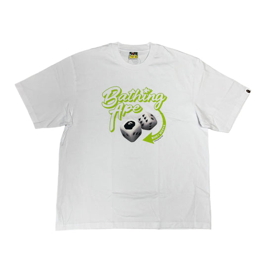 BAPE Las Vegas Exclusive Dice Tee White