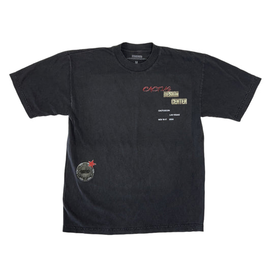 Travis Scott x Cactus Jack Complexcon Design Center Las Vegas Tee Black