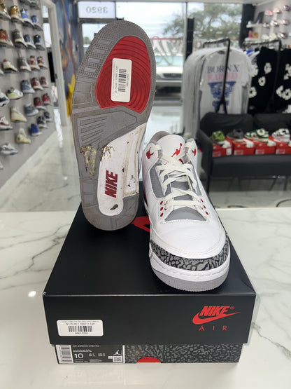 Jordan 3 Retro Fire Red (2022) (PREOWNED)