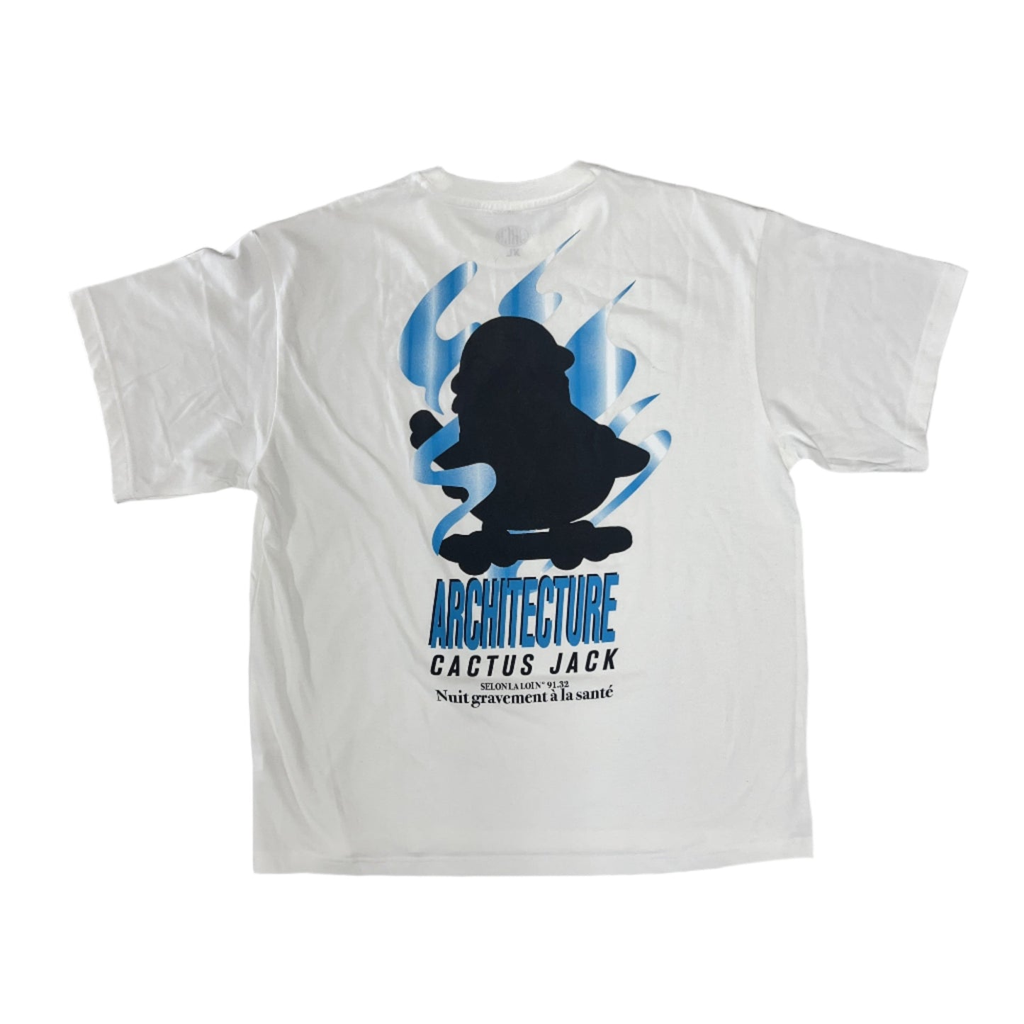 Cactus Jack & Virgil Abloh “Arch” Miami Art Basel Exclusive Tee White/Blue