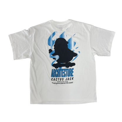 Cactus Jack & Virgil Abloh “Arch” Miami Art Basel Exclusive Tee White/Blue