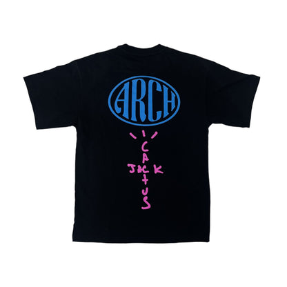 Cactus Jack & Virgil Abloh “Arch” Miami Art Basel Exclusive Tee Black/Pink
