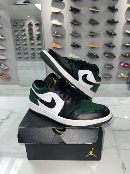 Jordan 1 Low Green Toe (PREOWNED)