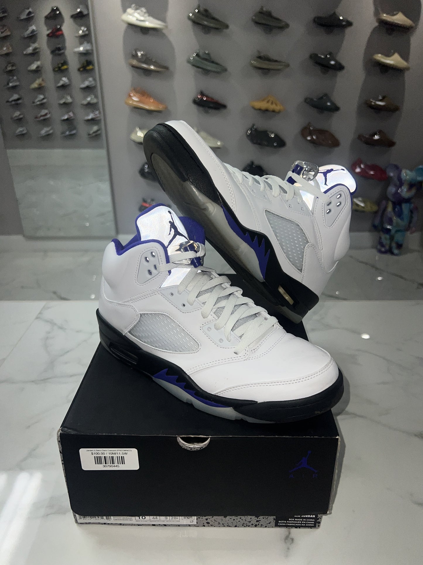 Jordan 5 Retro Dark Concord (PREOWNED)