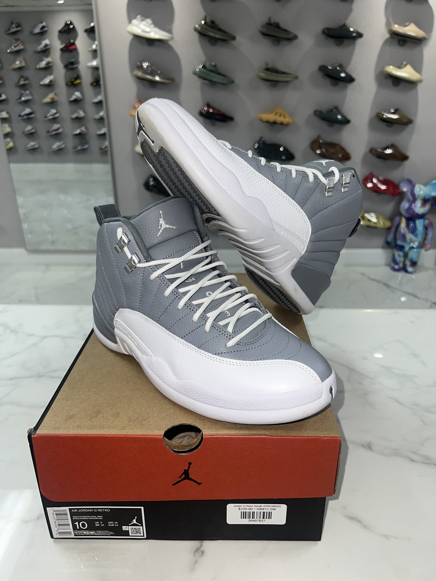 Jordan 12 Retro Stealth (PREOWNED)