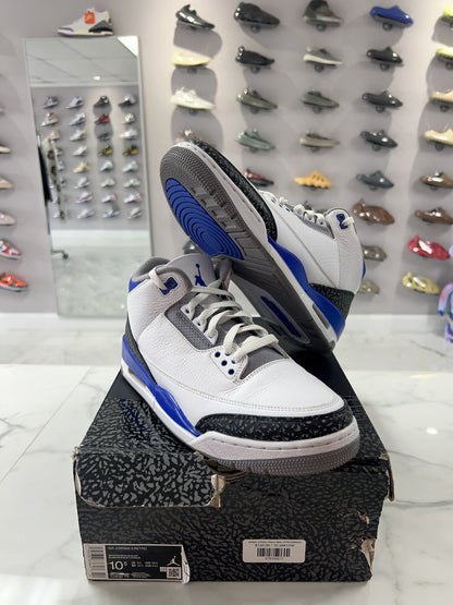 Jordan 3 Retro Racer Blue (PREOWNED)