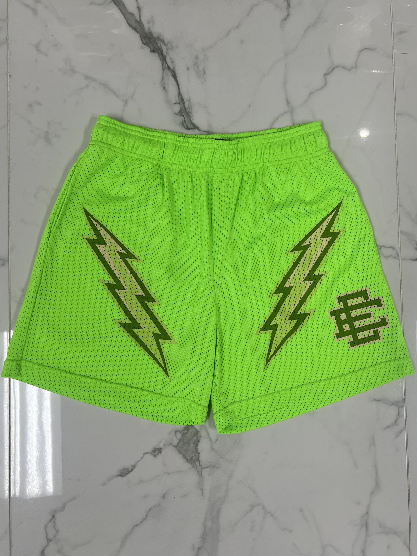 Eric Emanuel EE Basic Short Gecko Green Bolts