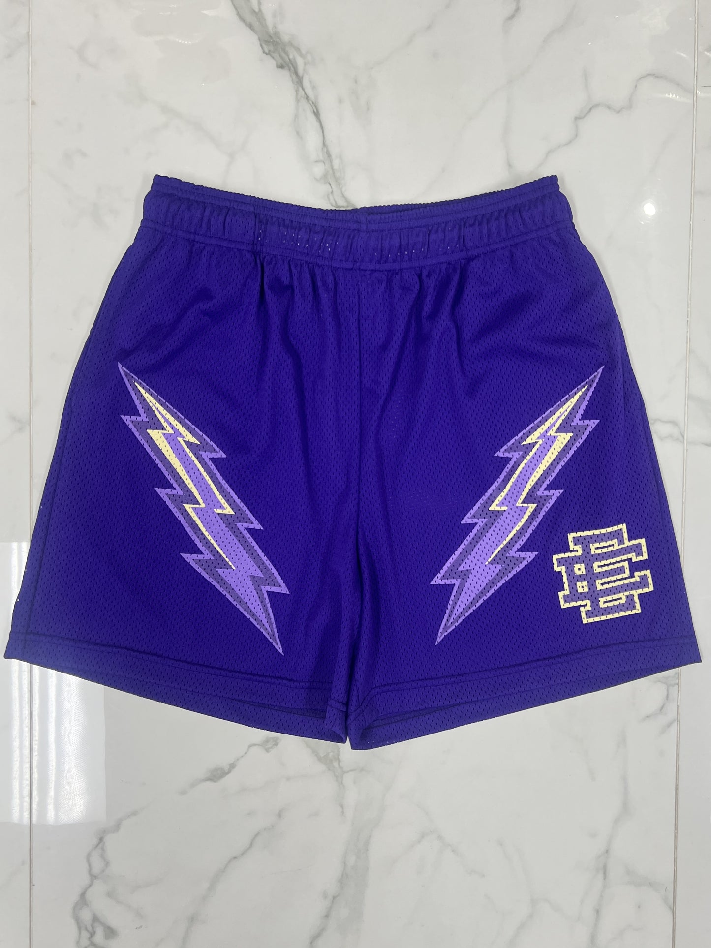 Eric Emanuel EE Basic Short Purple Bolts