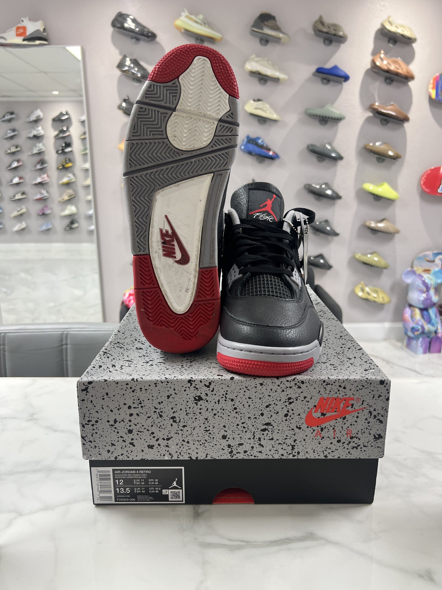 Jordan 4 Retro Bred Reimagined (PREOWNED)