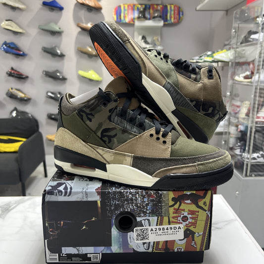 Jordan 3 Retro Patchwork Camo (PREOWNED)