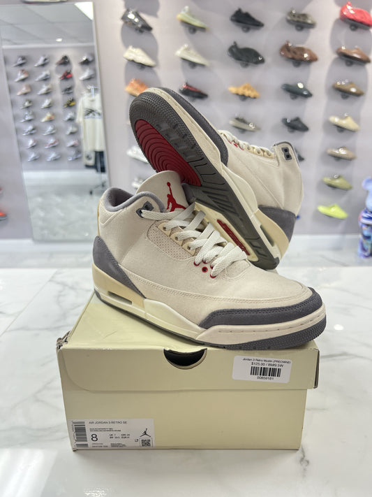 Jordan 3 Retro Muslin (PREOWNED)