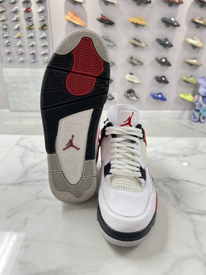 Jordan 4 Retro Red Cement (PREOWNED)