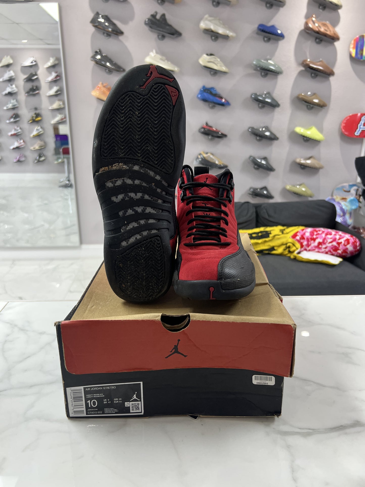 Jordan 12 Retro Reverse Flu Game (PREOWNED)