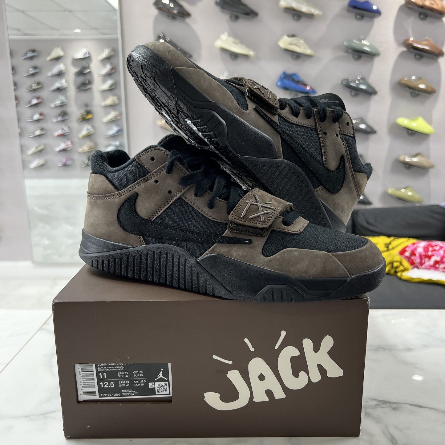Jordan Jumpman Jack TR Travis Scott Dark Mocha (PREOWNED)
