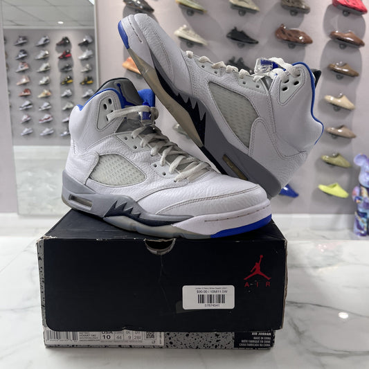 Jordan 5 Retro White Stealth (2021) (PREOWNED)