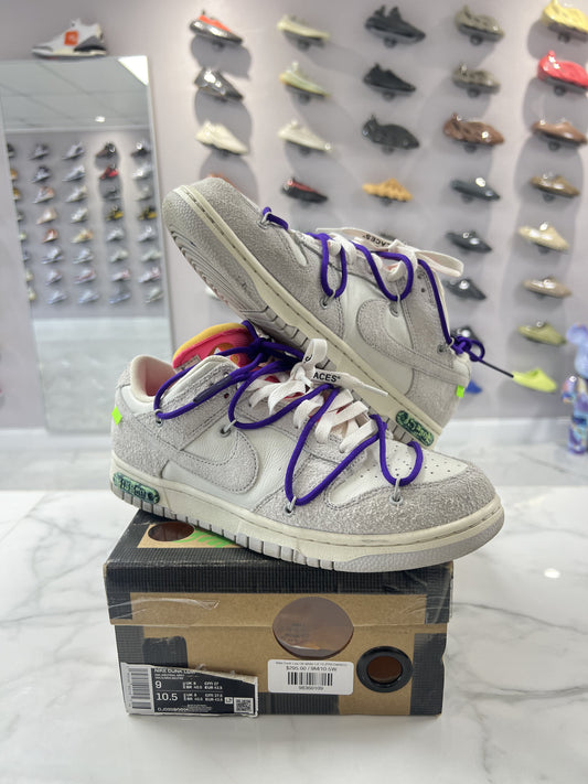 Nike Dunk Low Off-White Lot 15 (PREOWNED)