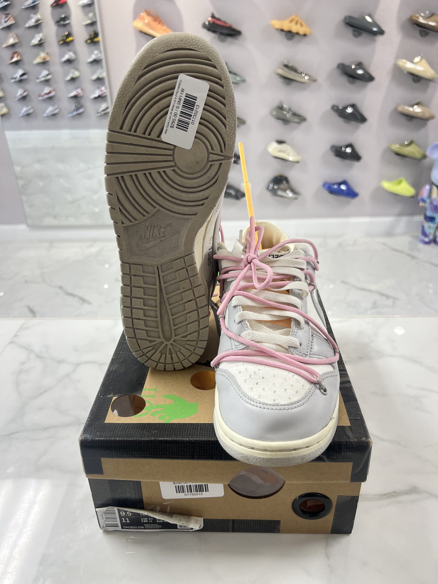 Nike Dunk Low Off-White Lot 9 (PREOWNED)