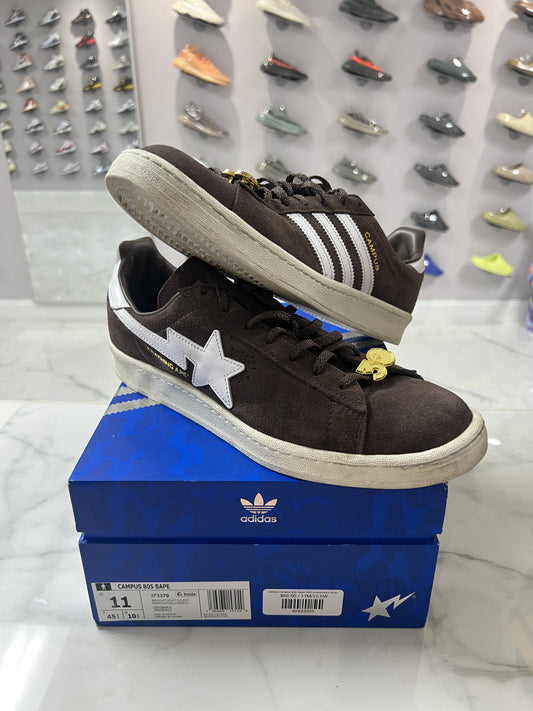 adidas Campus 80s Bape 30th Anniversary Brown (PREOWNED)