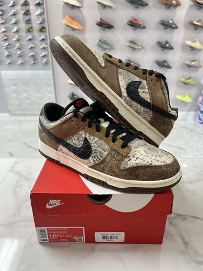 Nike Dunk Low Premium CO.JP Brown Snakeskin (PREOWNED)