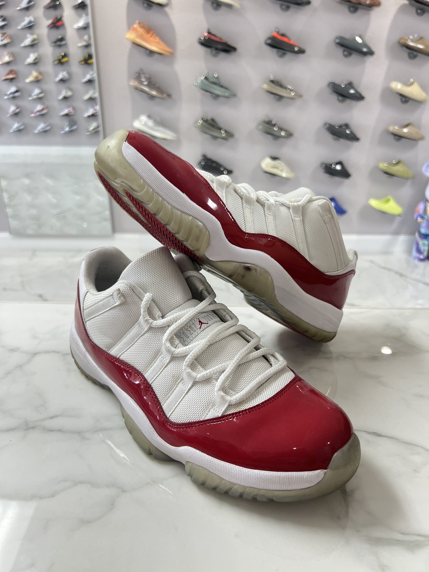 Jordan 11 Retro Low Cherry (2016) (PREOWNED)