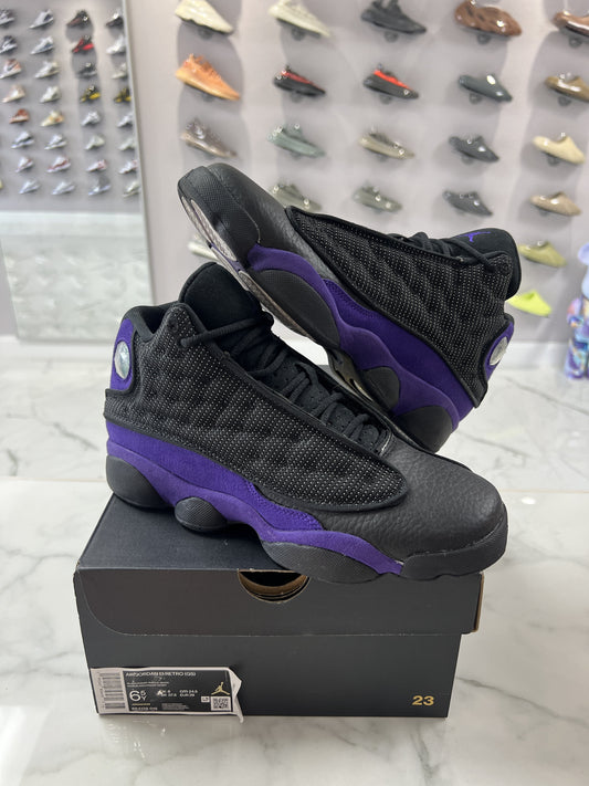 Jordan 13 Retro Court Purple (GS) (PREOWNED)