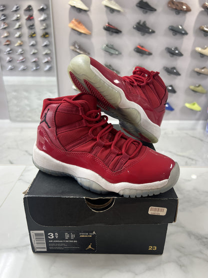 Jordan 11 Retro Win Like 96 (GS) (PREOWNED)