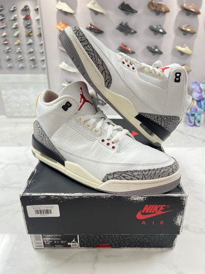 Jordan 3 Retro White Cement Reimagined (PREOWNED)