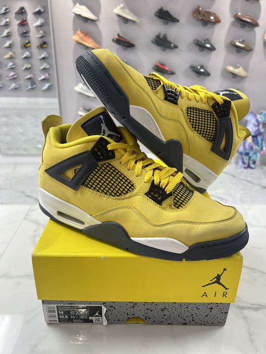 Jordan 4 Retro Lightning (2021) (PREOWNED)