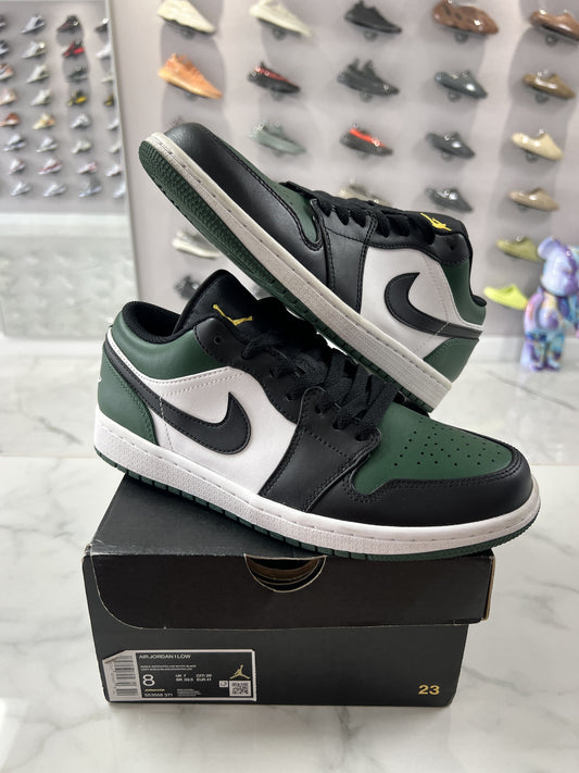 Jordan 1 Low Green Toe (PREOWNED)