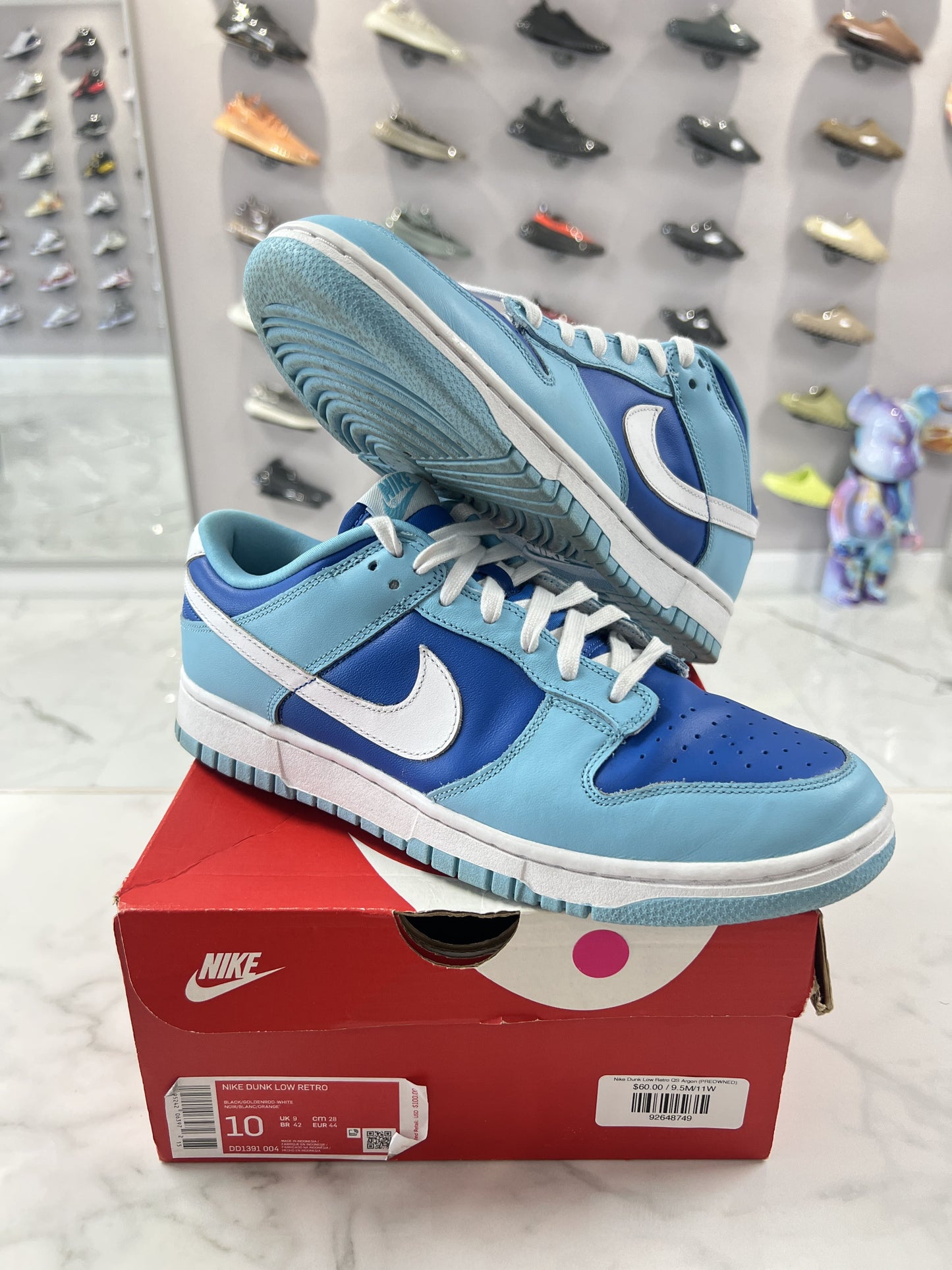 Nike Dunk Low Retro QS Argon (PREOWNED)