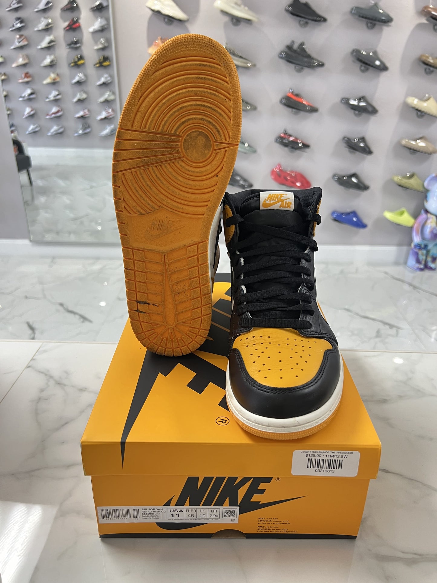 Jordan 1 Retro High OG Taxi (PREOWNED)