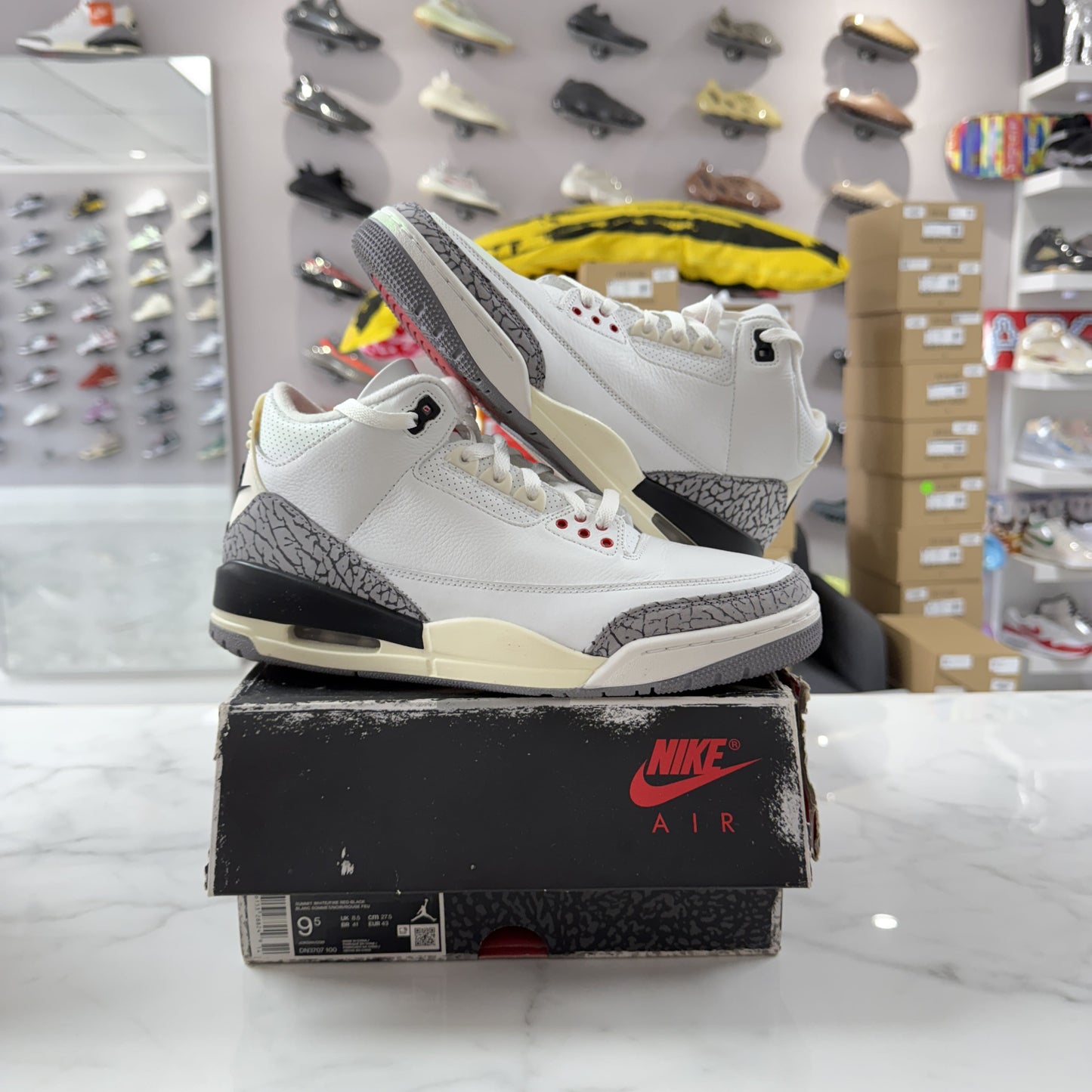 Jordan 3 Retro White Cement Reimagined (PREOWNED)