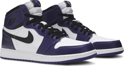 Jordan 1 Retro High Court 2.0 Purple White (GS)