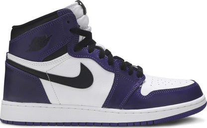 Jordan 1 Retro High Court 2.0 Purple White (GS)