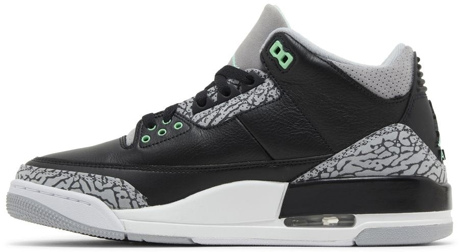 Jordan 3 Retro Green Glow