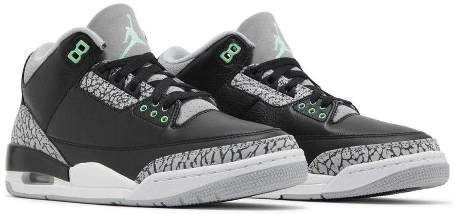 Jordan 3 Retro Green Glow