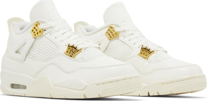 Jordan 4 Retro Metallic Gold (Women's)
