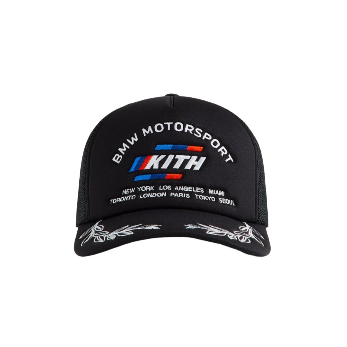 Kith x BMW M Nolan Trucker Hat Black