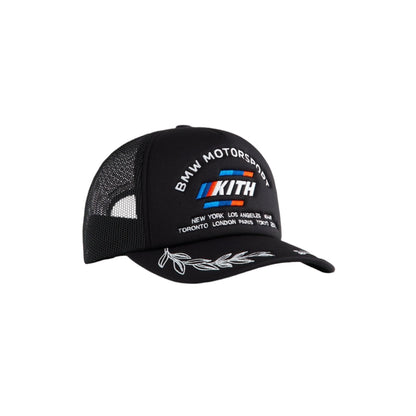 Kith x BMW M Nolan Trucker Hat Black