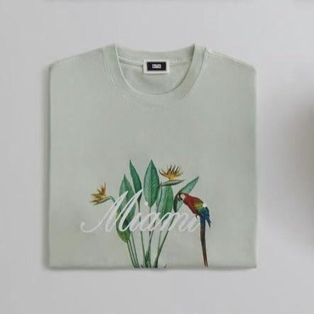 Kith Miami Design District Exclusive Macaw Tee Mint Green