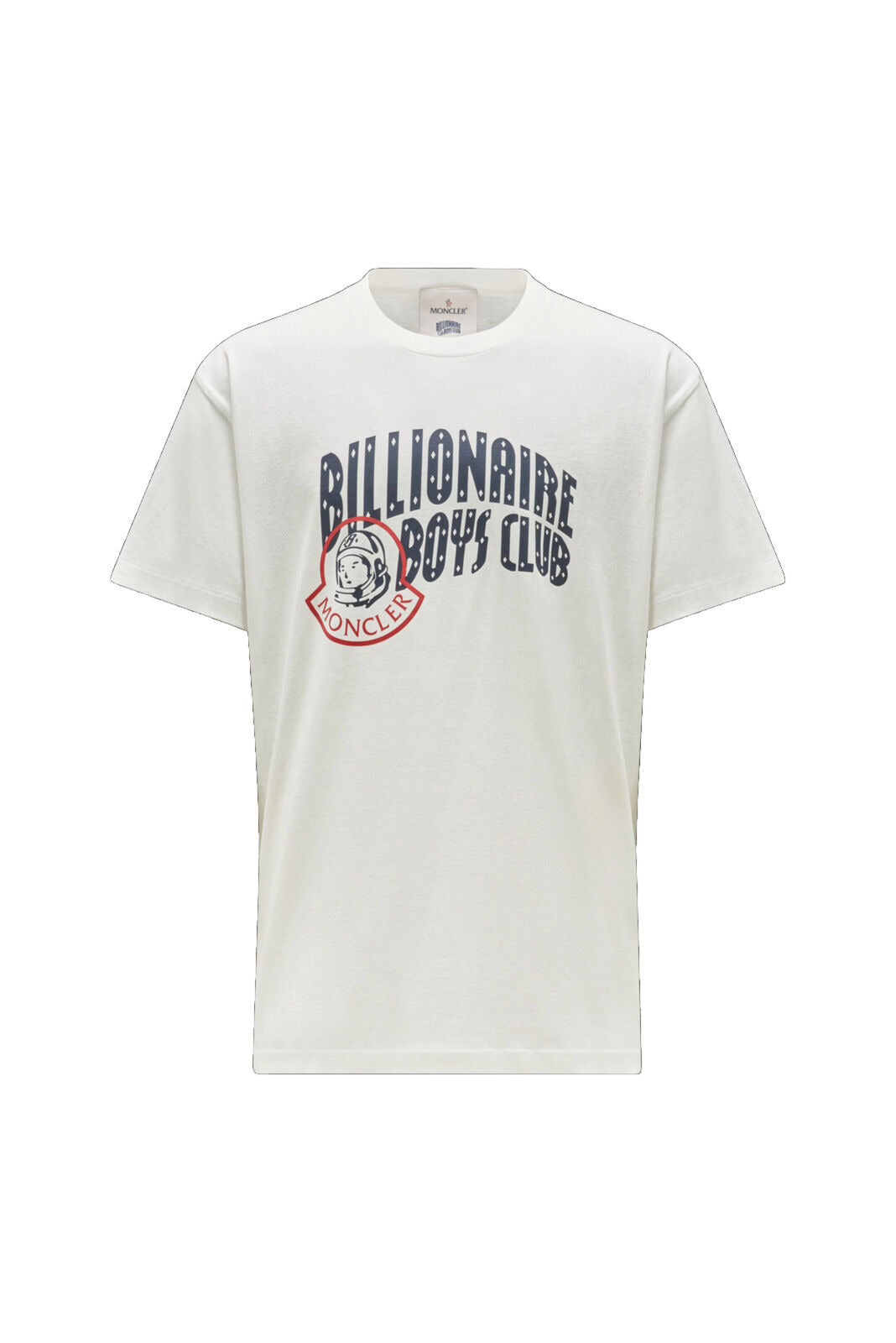 Moncler x Billionaire Boys Club Logo T-shirt Silk White