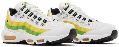 Nike Air Max 95 Essential White Green Apple Tour Yellow 'Lemon Lime'