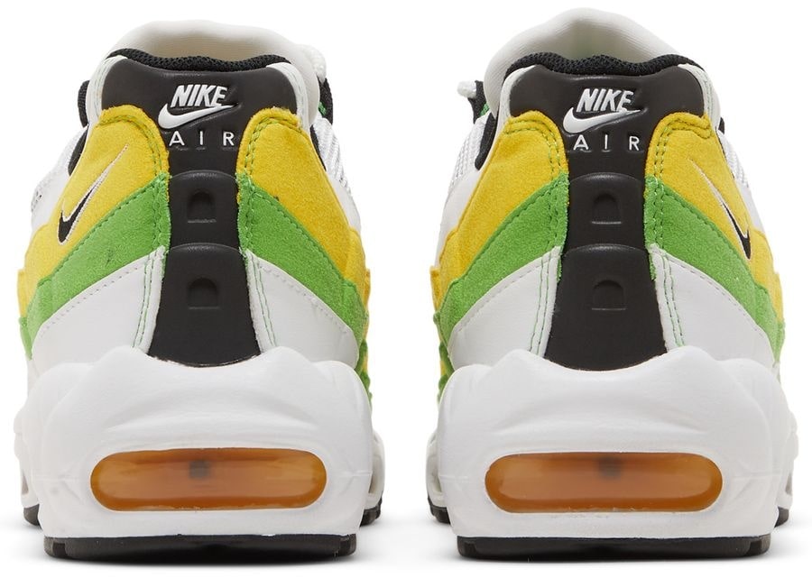 Nike Air Max 95 Essential White Green Apple Tour Yellow 'Lemon Lime'