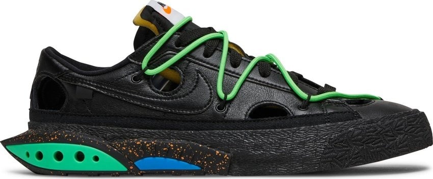 Nike Blazer Low Off-White Black Electro Green