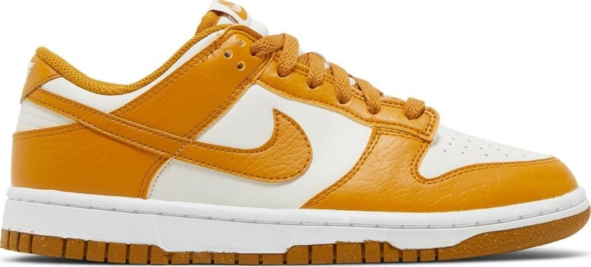 Nike Dunk Low Next Nature Phantom Gold Suede (Women's)